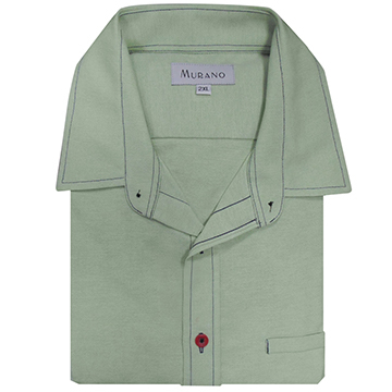 [MURANO] เสื้อเชิ้ตแขนยาว ออกซ์ฟอร์ด - สีเขียว
