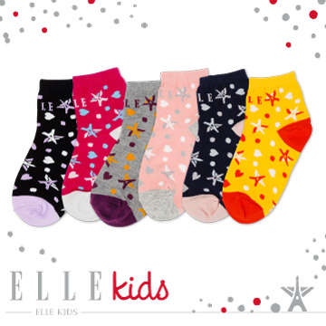 (ELLE KID'S)ELLE KID'S love little children's socks