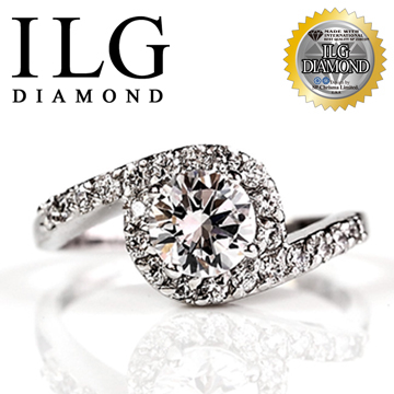 (ILG DIAMOND)[Top] Hearts and Arrows diamond ILG realistic diamond ring only -RI-024 models love about 1.25 kt diamond drilling alone obsessed Quick Search models