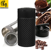[TAITRA] [Cook Pot] #304 Stainless Steel Portable Coffee Maker (Diamond Black) SVC-0465BK