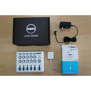 Audio Mixer เครื่องผสมสัญญาณเสียง Hart LOOP MIXER - เครื่องผสมเสียงสเตอริโอ 5 แช็กพร้อมเครื่องผสมเสียงวงแหวน