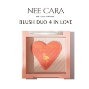 N214 ของแท้ Nee Cara Blush Duo 4 In Love