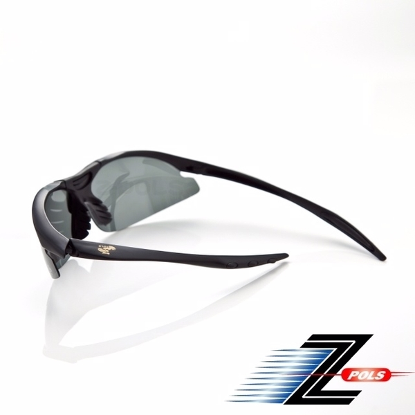 (Z-POLS)TR90 top polarizer foreign material Kuangxiao ※ Z-POLS factory shipment company ※ (matte black) space super flexible lightweight fiber tip polarizing glasses