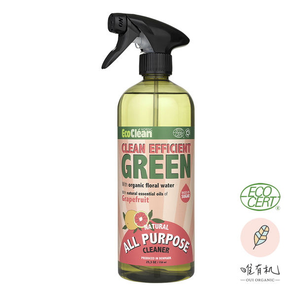 [OuiOrganic only organic] Danish Encore-natural all-purpose cleaner (750ml)-grapefruit