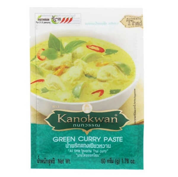 [ 即期品 ] Kanokwan 綠咖哩醬 50g