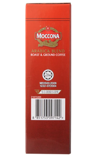 MOCCONA Arabica 阿拉比卡混合研磨咖啡粉 250g