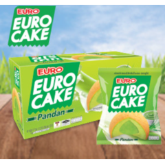 Euro 泡芙蛋糕 - 班蘭 24g*6入 [泰國必買]