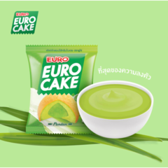 Euro   泡芙蛋糕 - 班蘭 24g*6入 [泰國必買]