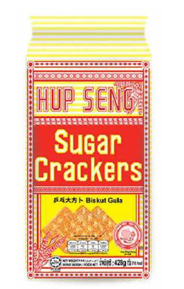 HUP SENG 乒乓蘇打餅 - 甜味 428g