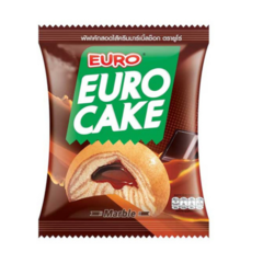 Euro  泡芙蛋糕 - 巧克力 24g*6入 [泰國必買]