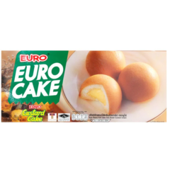 EURO 泡芙蛋糕 - 卡士達 24g*6入 [泰國必買]