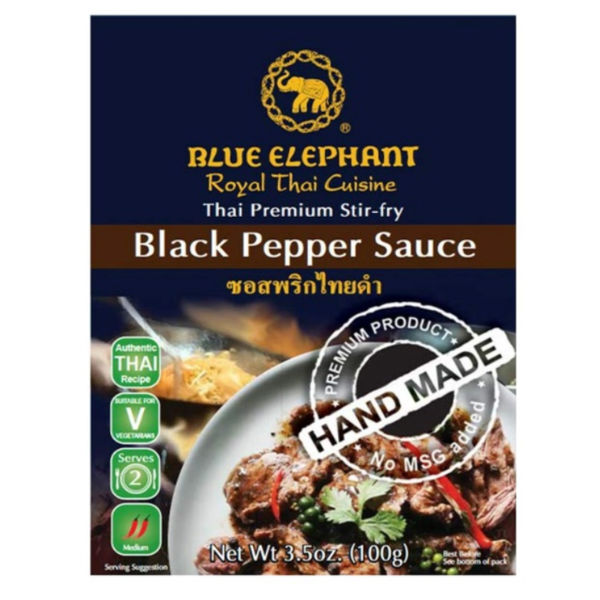  藍象 - 宮廷料理包 黑胡椒醬 100g (素食可食) Blue Elephant