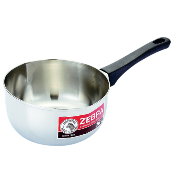 ZEBRA 斑馬牌 304不鏽鋼雪平鍋 16cm (牛奶鍋 湯鍋)
