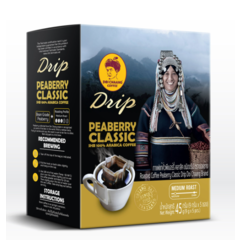 象山咖啡 - Peaberry Classic 小圓豆咖啡 - 濾掛式 9g*5入 DOI CHAANG COFFEE  [泰國必買] 阿拉比卡 手沖咖啡 清邁種植