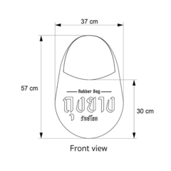 Rubber Idea - Rubber Bag - 環保橡膠包 - 黃色 [TOPTHAI]