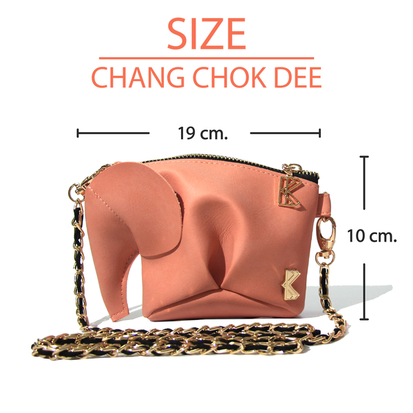 BKK Original Chang Chokdee 立體大象包 - 奶油白 文創