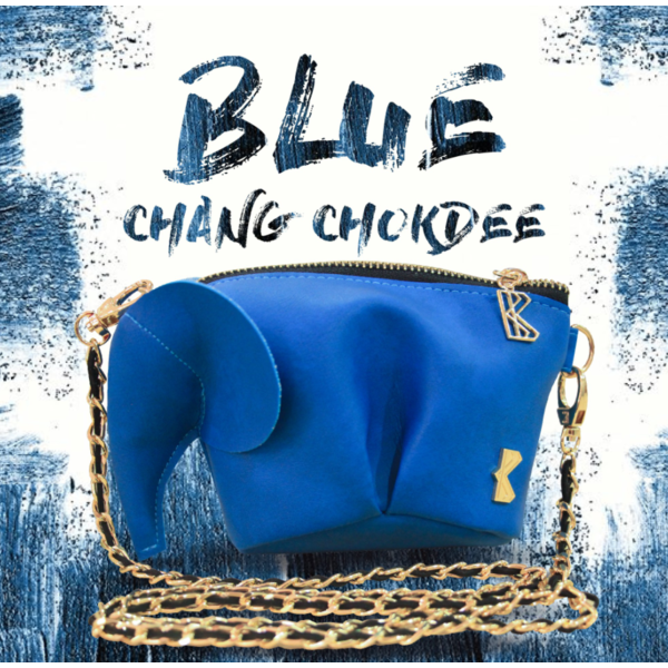 BKK Original Chang Chokdee 立體大象包 - 藍色 文創