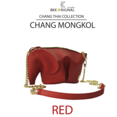 BKK Original Chang Mongkol 立體大象包 - 紅 文創