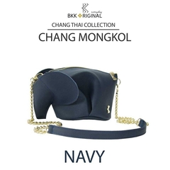 BKK Original Chang Mongkol 立體大象包 - 海軍藍 文創