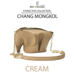 BKK Original Chang Mongkol 立體大象包 - 奶油 文創