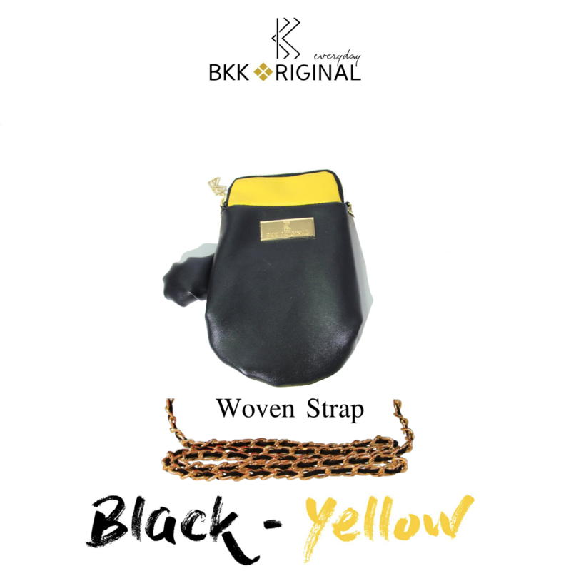 BKK Original 泰拳手套包 - Black-Yellow 文創