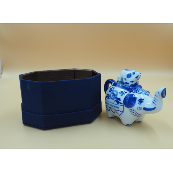 藍象 - 陶瓷茶壺 S Blue Elephant