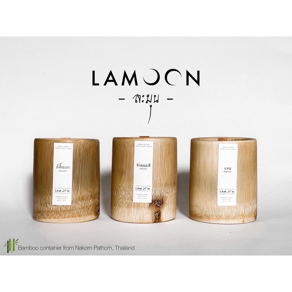 [ 即期品  ] Lamoon - 天然香氛蠟燭 200g - Honey Lemon 