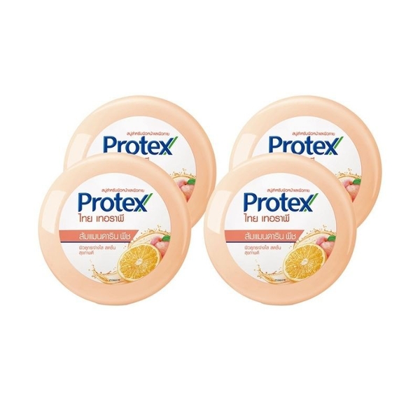 Protex 橘子蜜桃香皂 160g*4入