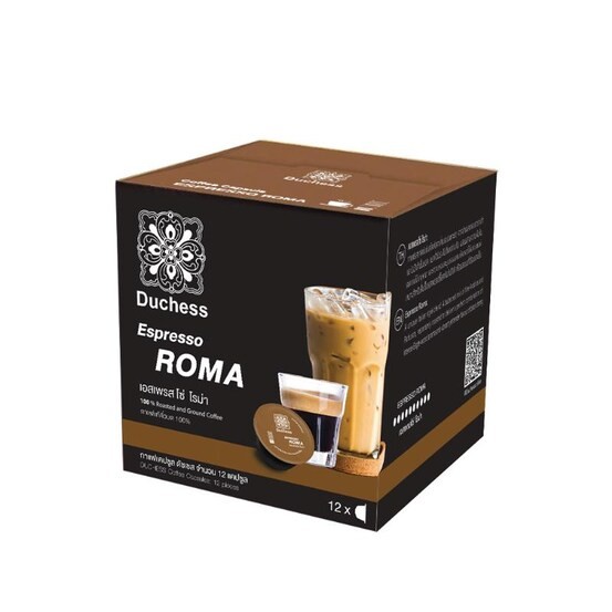 Duchese Espresso Roma 咖啡膠囊-深烘焙 8.5g*12入