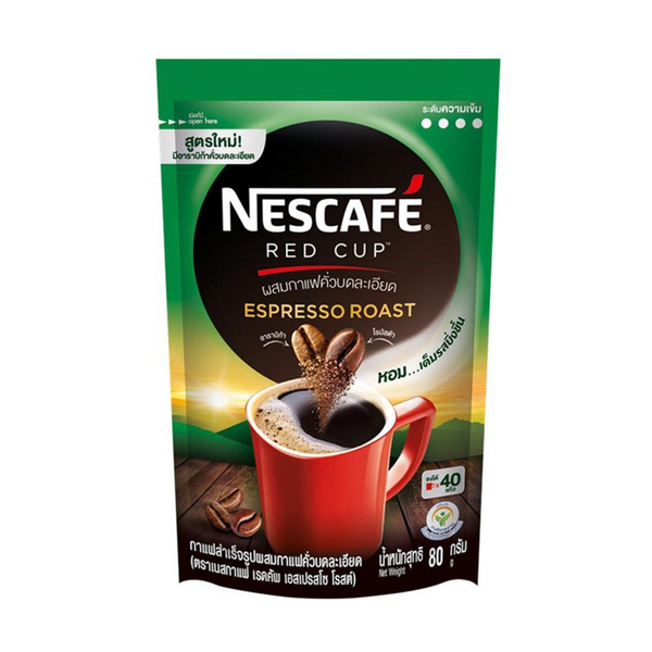 Nescafe Red Cup Espresso Roast 即溶咖啡 80g (袋裝)