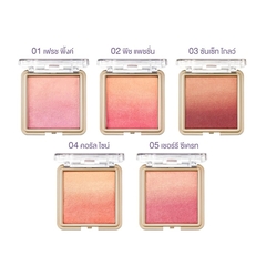 cute press  Nonstop Beauty Ombre Blush 漸層腮紅 5g - 04 Coral Sign