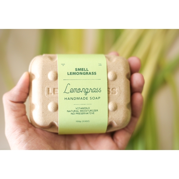 Smell Lemongrass 天然手工香皂 - 檸檬草 100g