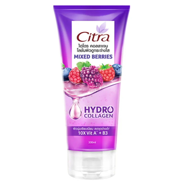 Citra Hydro 膠原蛋白莓果身體乳 200ml