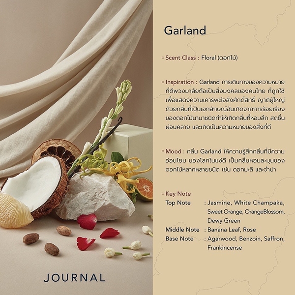 Journal - Garland Eau de Toilette 花環淡香水 50ml