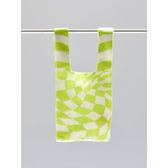 BUFFOLLOW - 重磅針織手提包 - Vacay - 檸檬綠