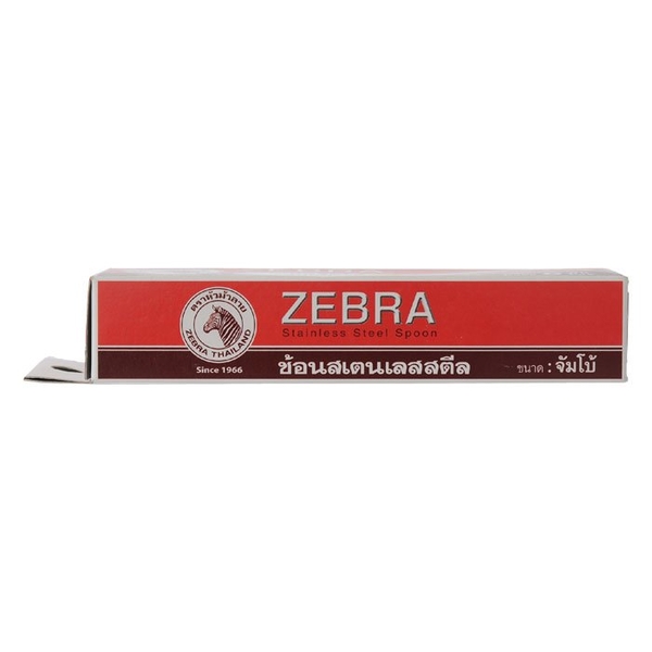 ZEBRA 斑馬牌 平底匙 -大 / 6支入 / 430不銹鋼