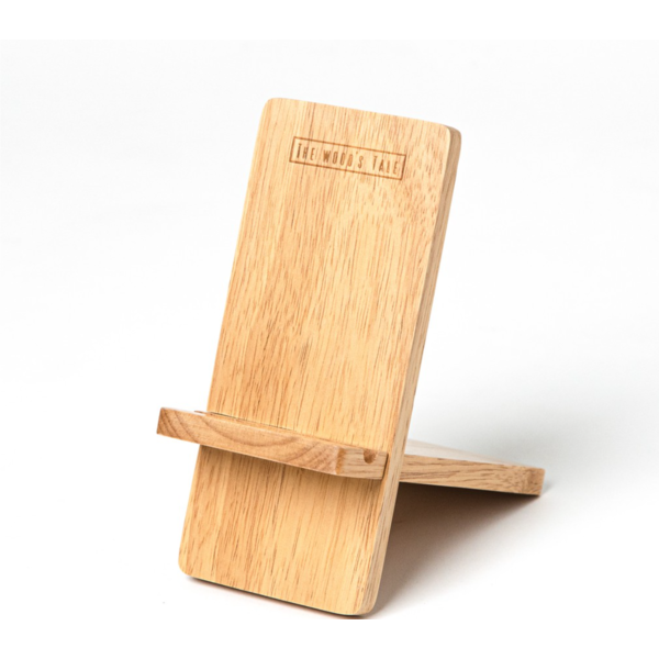 The Wood's Tale 木質手機架 (L) 7.5*14.5*15.5cm 文創