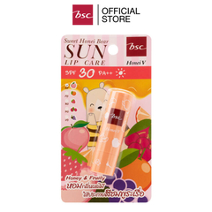 I.C.C bsc - Sweet Honei Bear 果香護唇膏 SPF 30 PA++ 4.5g - PF Peach