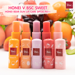 I.C.C bsc - Sweet Honei Bear 果香護唇膏 SPF 30 PA++ 4.5g - R0 Strawberry