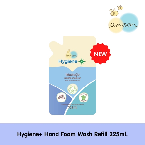 LamoonBaby - Lamoon 天然抗菌泡沫洗手液補充包 225ml