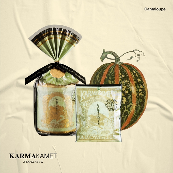Karmakamet 哈密瓜罐裝蠟燭 130g (果香系列)