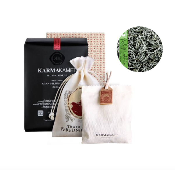 Karmakamet 銀針白茶香氛袋補充包 50g*3入 (傳統亞洲系列) 