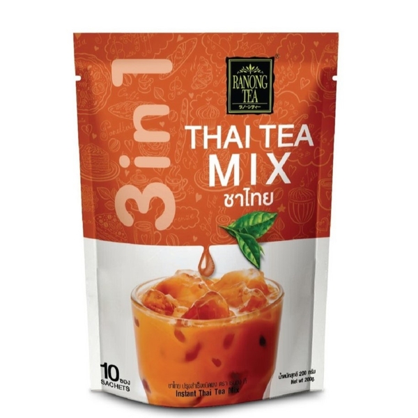 Ranong Tea 即溶3合1泰式奶茶粉 20g *10入