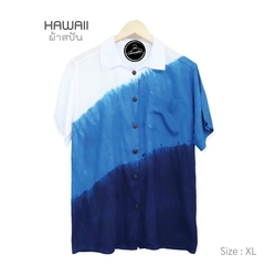 Chinrada 藍染短袖襯衫 No.002 (XL)