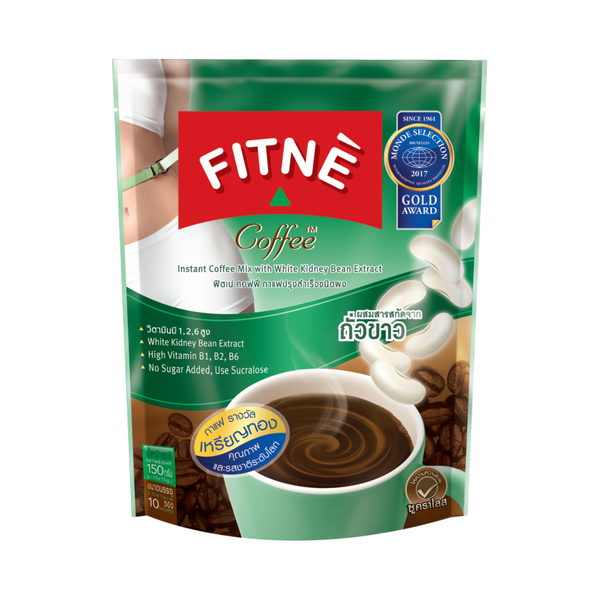 [即期品] FITNÈ 離胺酸白雲豆萃取 咖啡沖泡包 (15g*10入)
