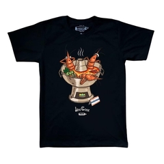 LineCense 冬陰功 黑色T-Shirt (XL) 文創