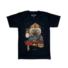 LineCense 泰國貓咪 黑色T-Shirt (XL) 文創