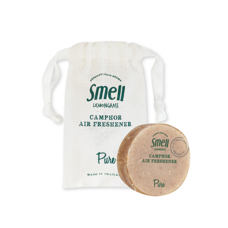 Smell Lemongrass 天然香氛磚(含空氣芳香袋) - 純樟腦 30g