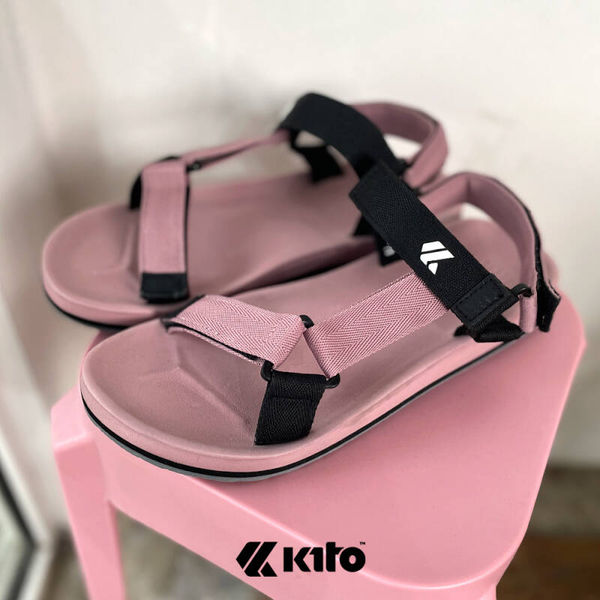 Kito Flow Twotone AC27  粉色綁帶涼拖鞋（36-40 碼）文創 涼鞋 