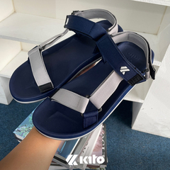 Kito Flow Twotone AC27  海軍藍綁帶涼拖鞋（36-45 碼）文創 涼鞋